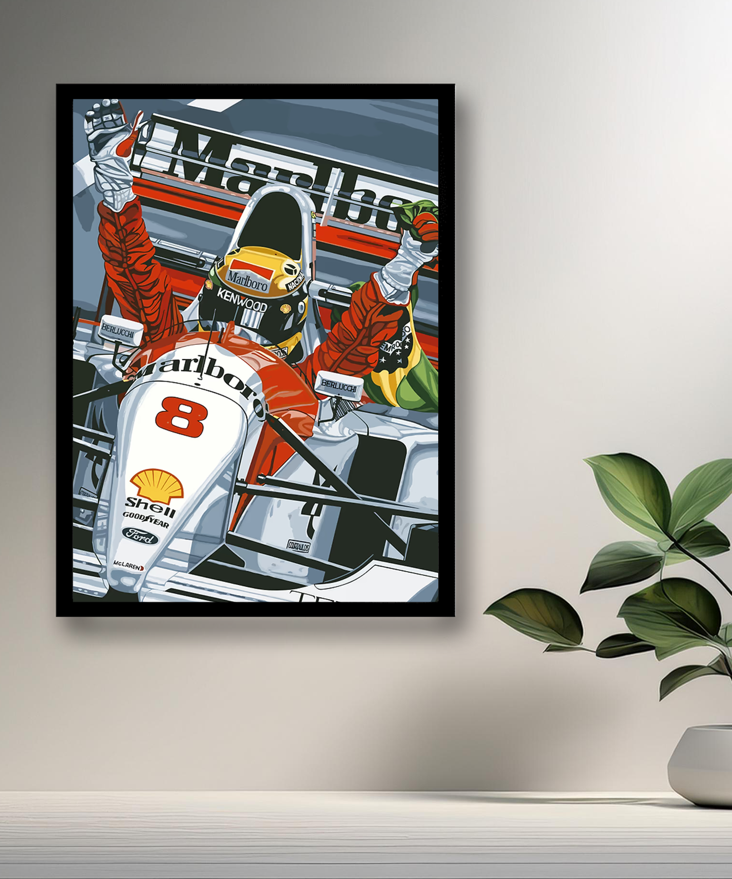 Cadre photo Formule 1