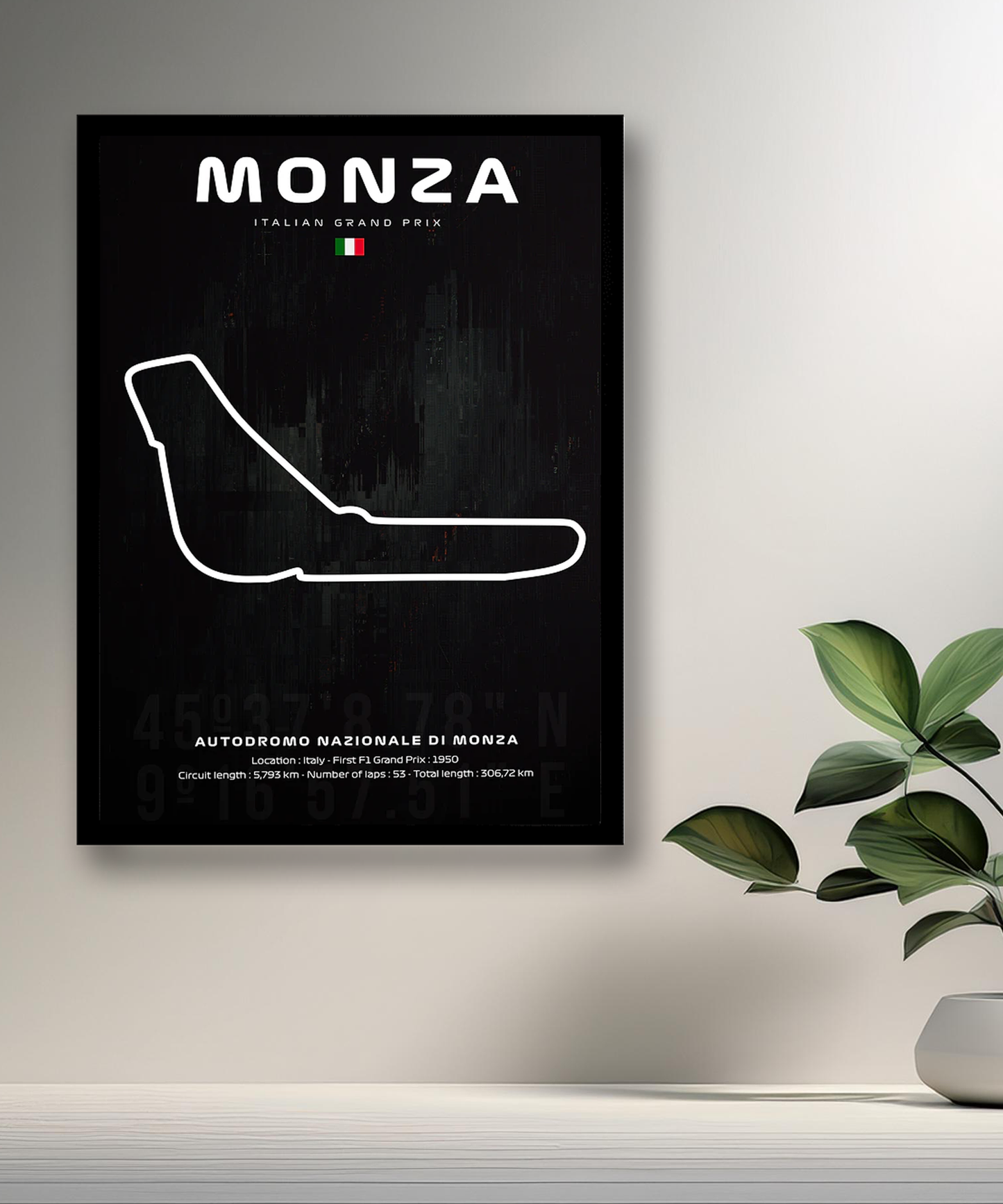 Cadre photo Monza Italien Grand Prix