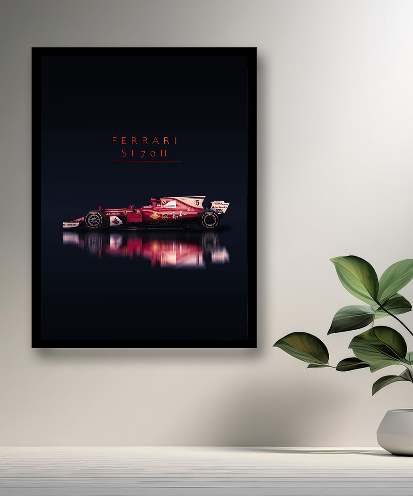 Cadre photo Ferrari SF70H
