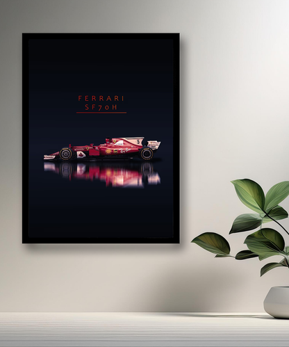 Cadre photo Ferrari SF70H