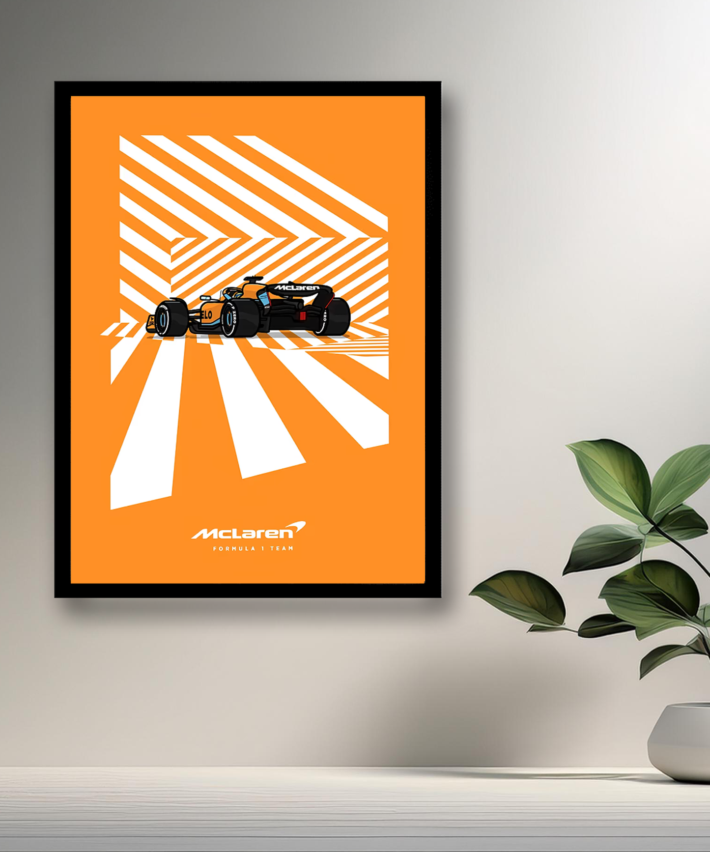 Cadre photo Formule 1 McLaren