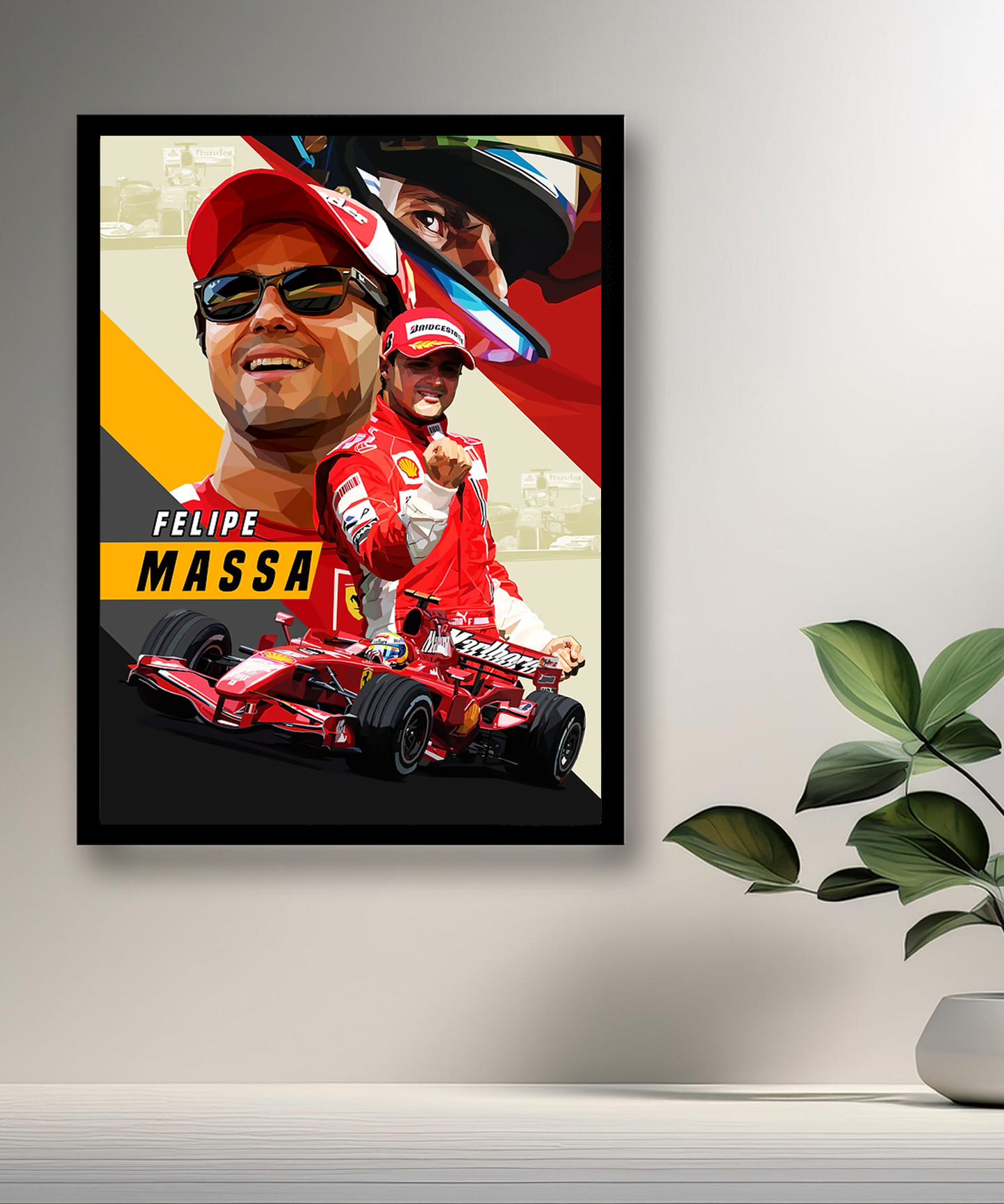 Cadre photo Felipe Massa Formule 1