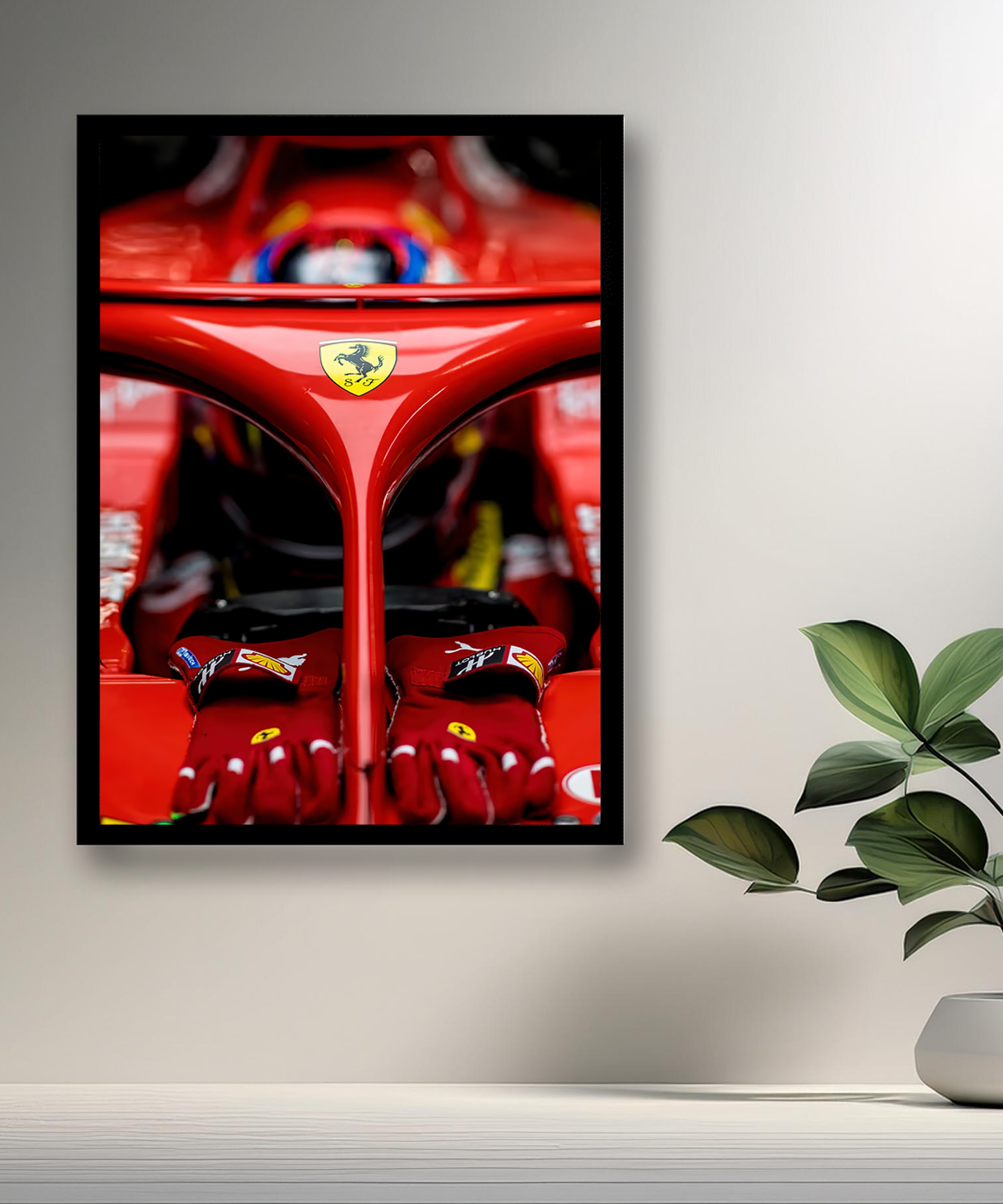Cadre photo Formule 1 Ferrari