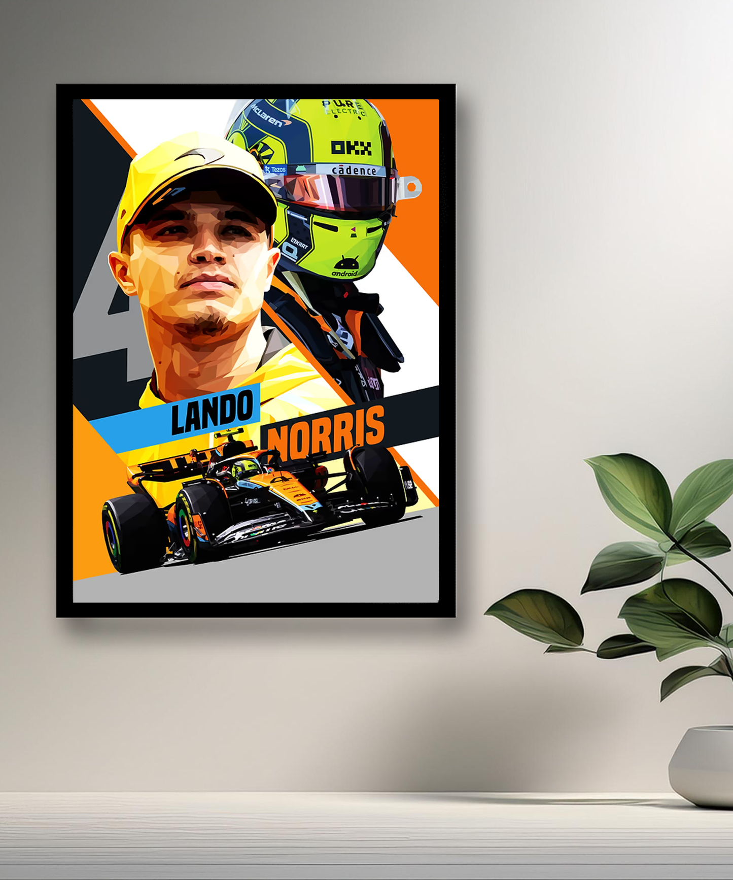 Cadre photo Lando Norris Formule 1