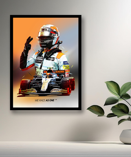 Cadre photo Formule 1 We race as one