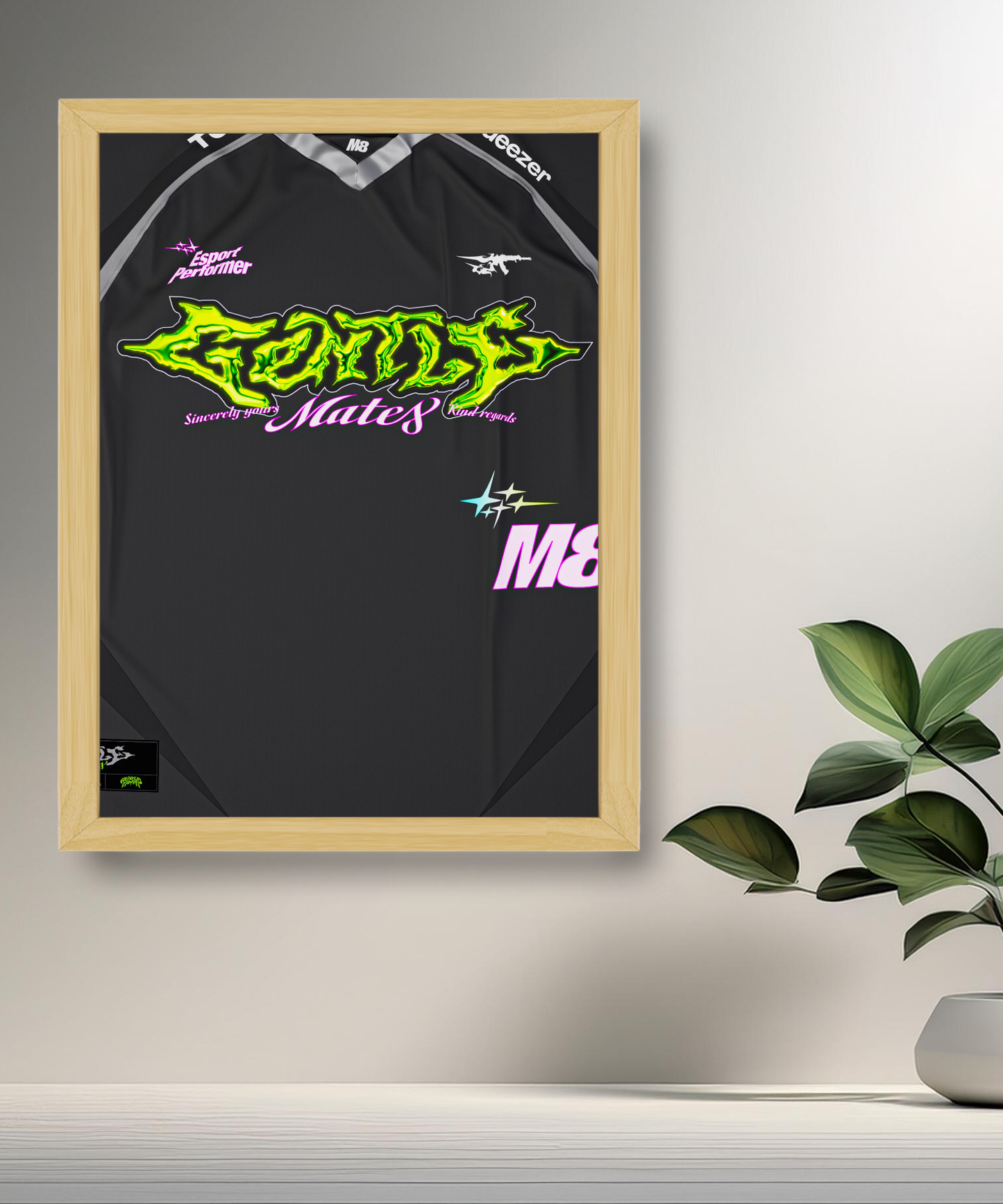 Cadre photo Gentlemates Maillot