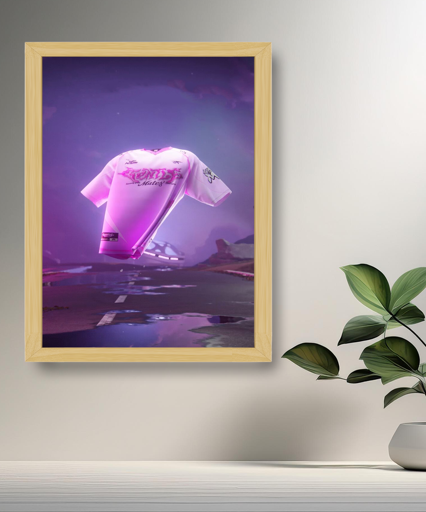 Cadre photo Gentlemates Maillot rose 2025