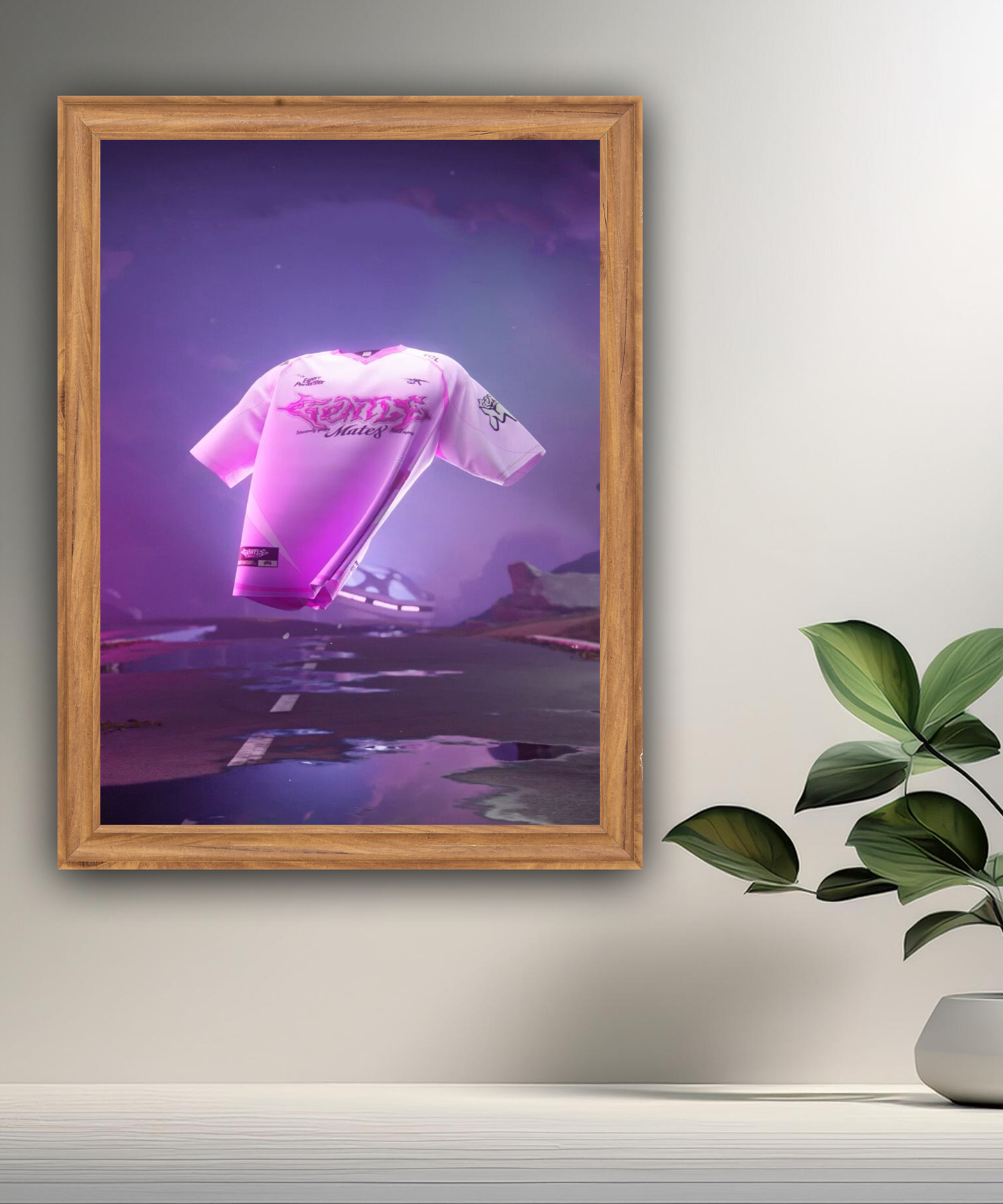 Cadre photo Gentlemates Maillot rose 2025