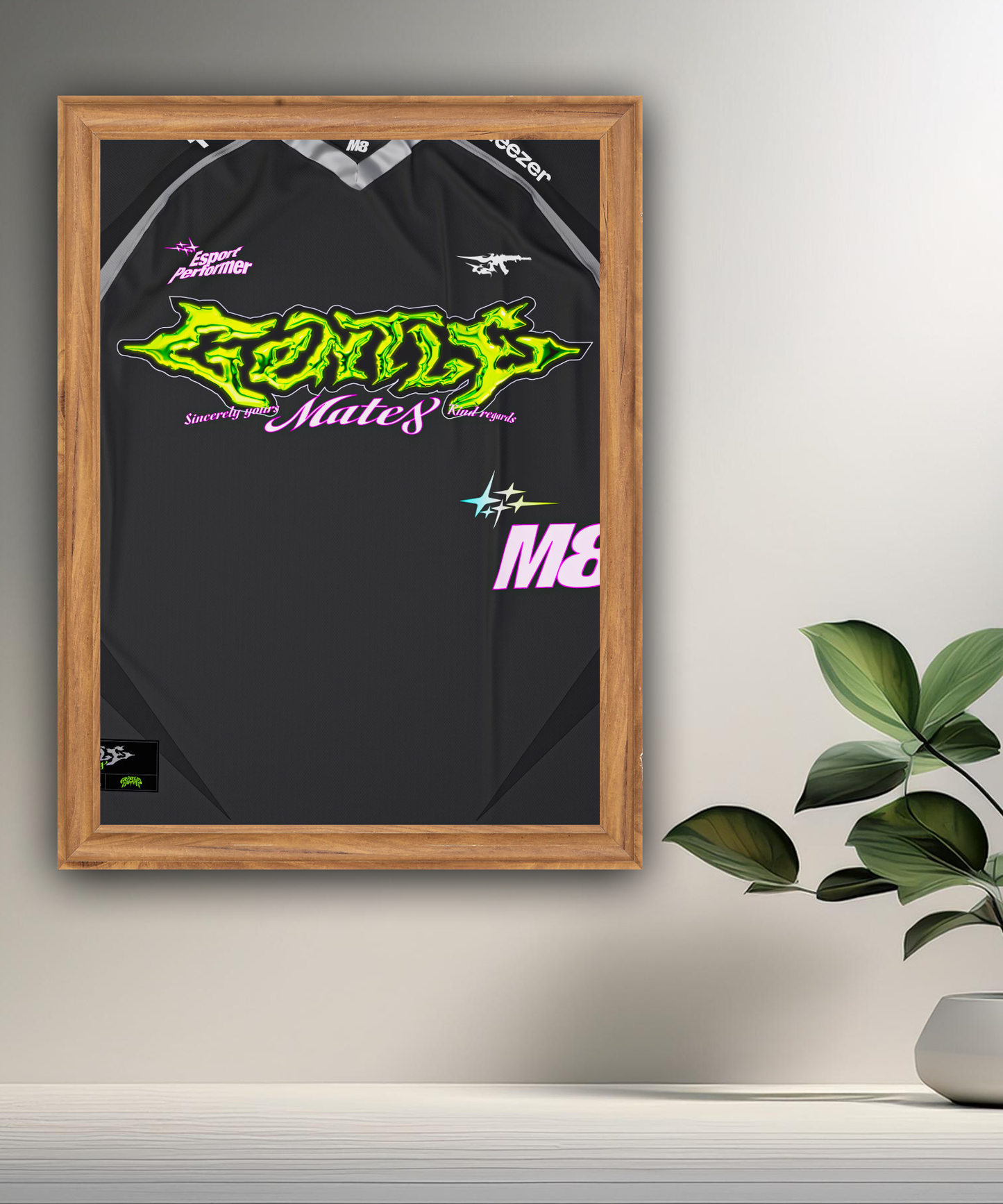 Cadre photo Gentlemates Maillot
