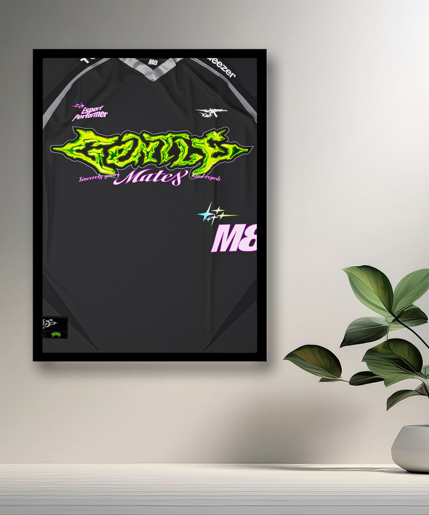 Cadre photo Gentlemates Maillot
