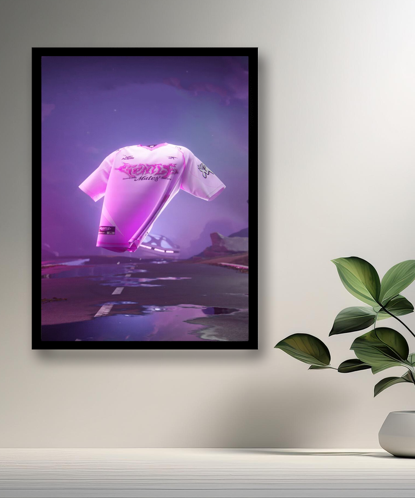 Cadre photo Gentlemates Maillot rose 2025