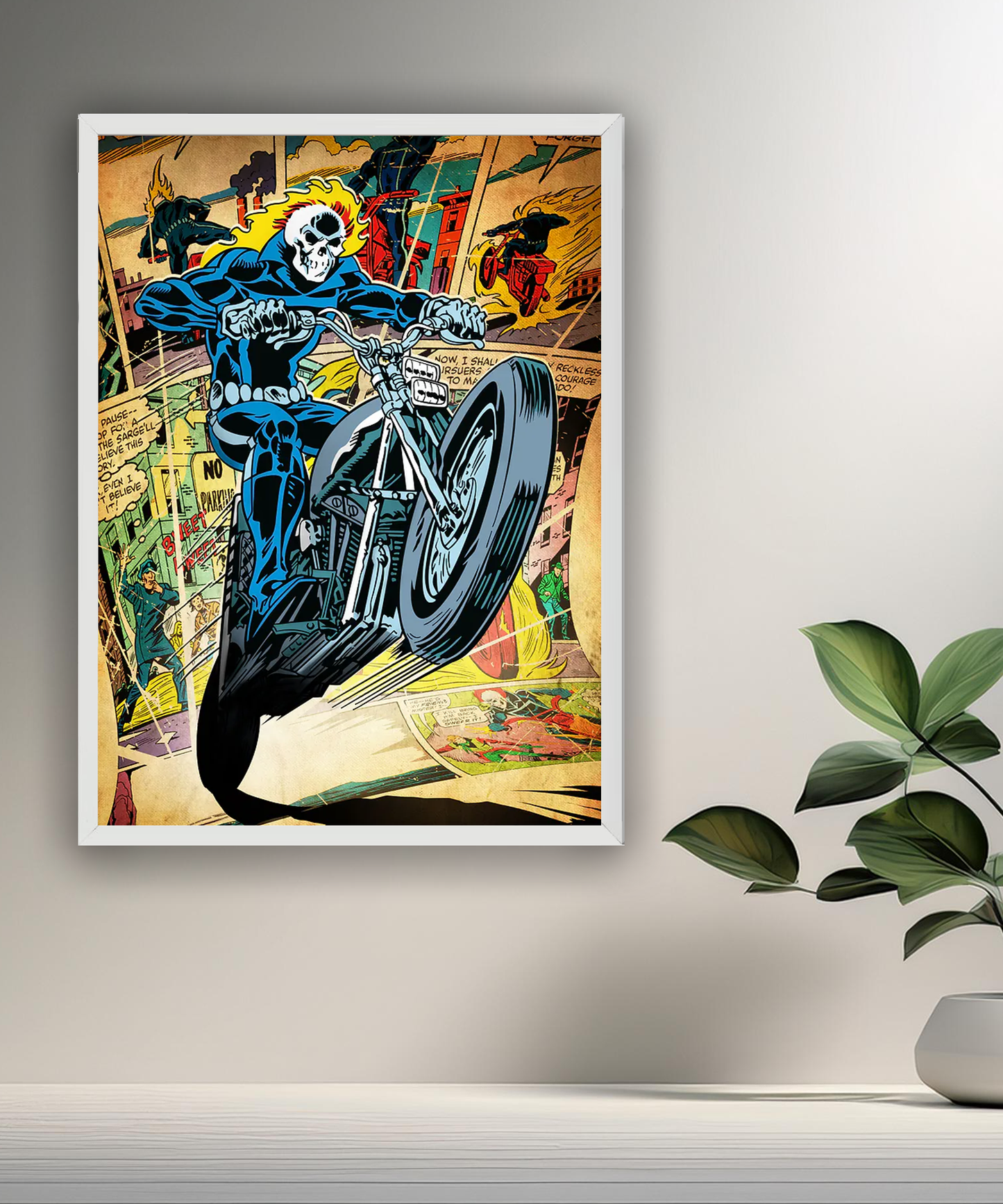 Cadre photo Ghost Rider Marvel