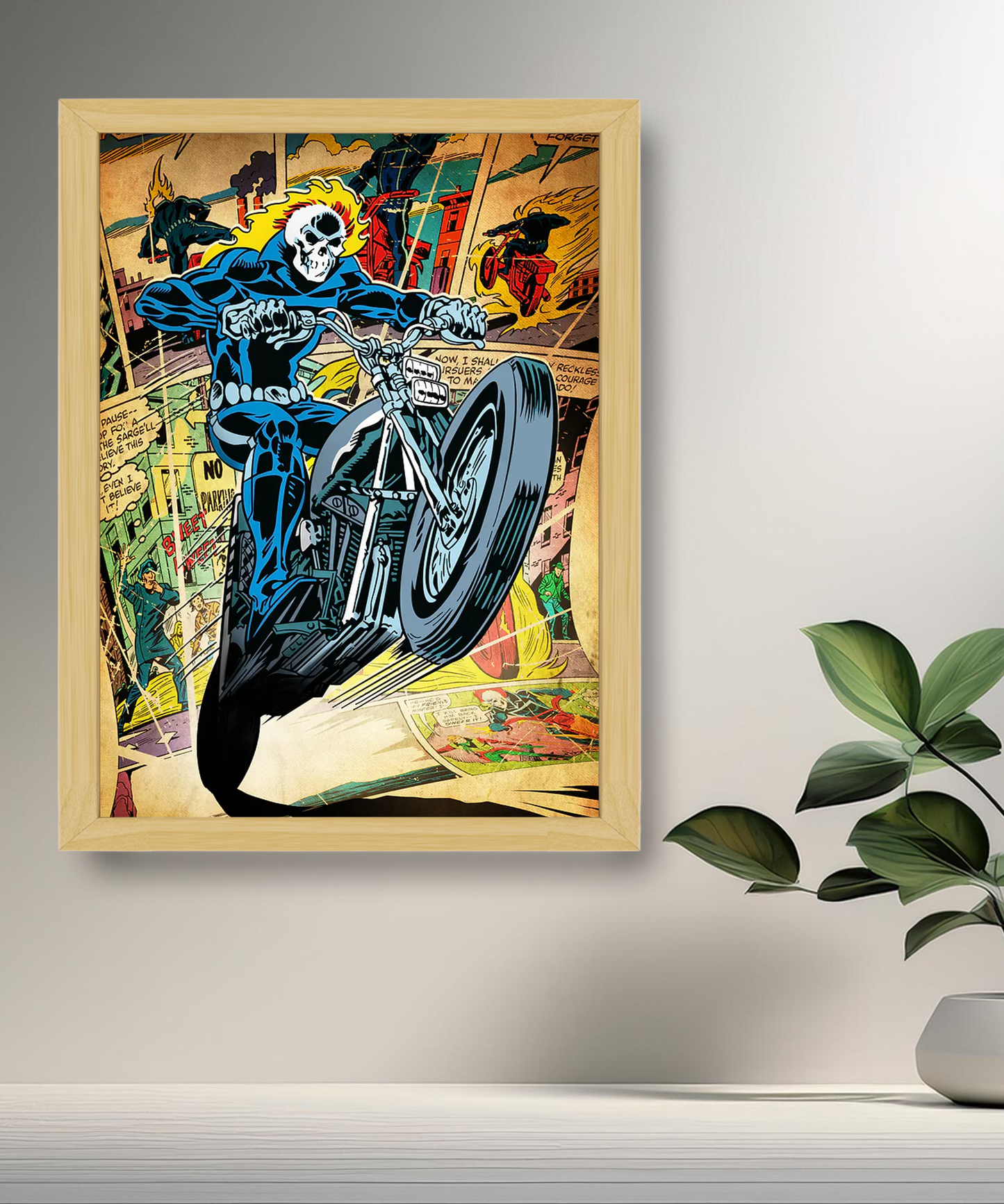 Cadre photo Ghost Rider Marvel