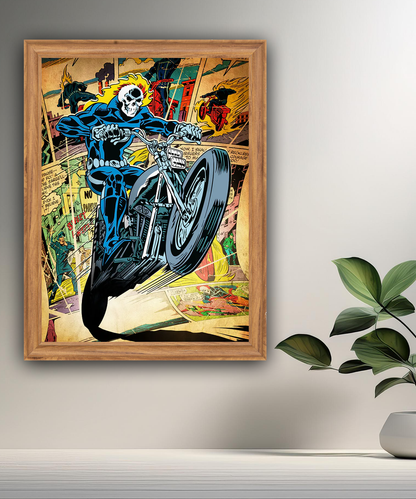 Cadre photo Ghost Rider Marvel