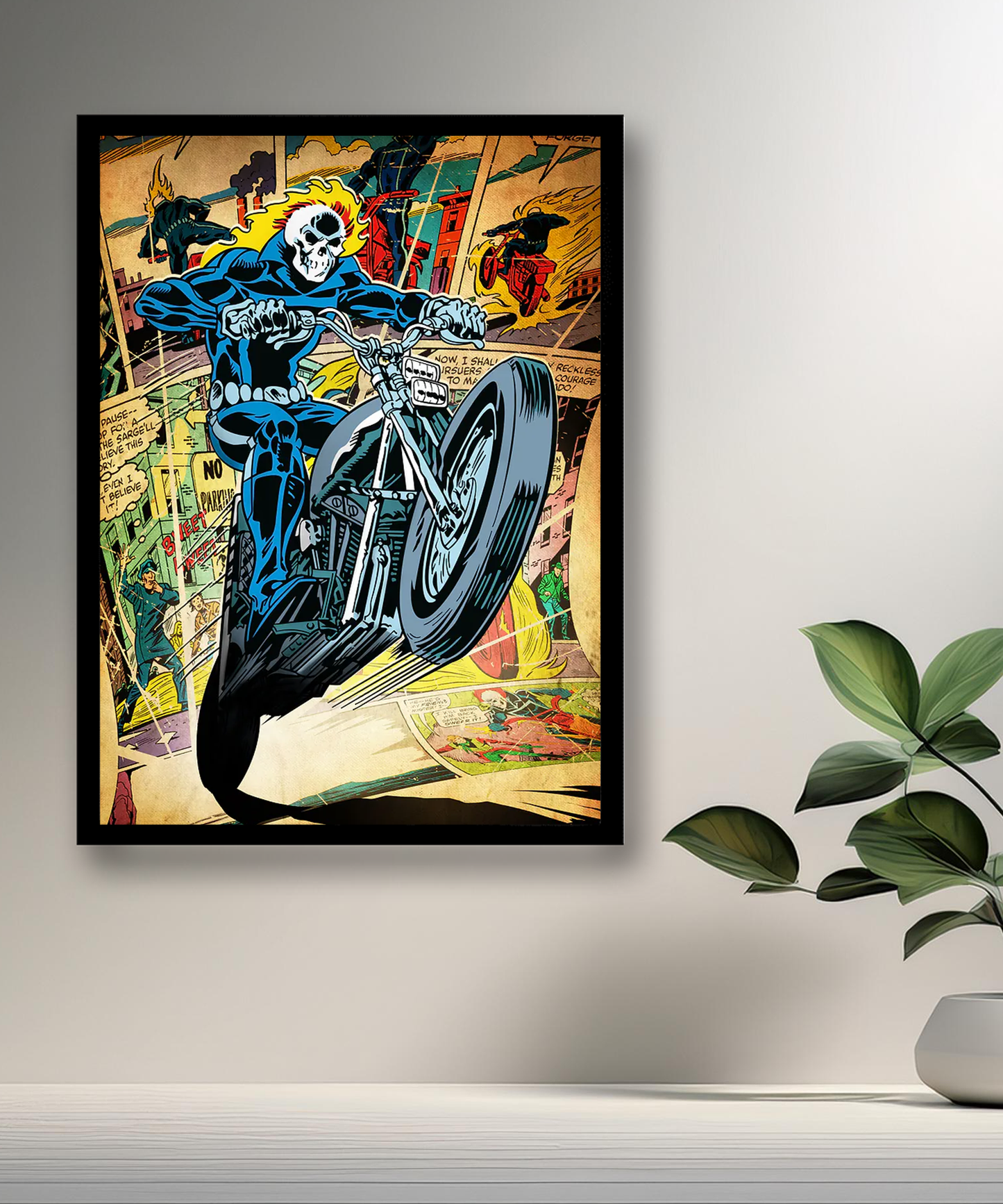 Cadre photo Ghost Rider Marvel