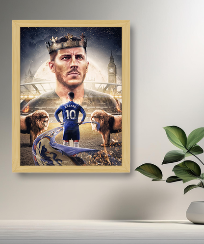 Cadre photo Eden Hazard
