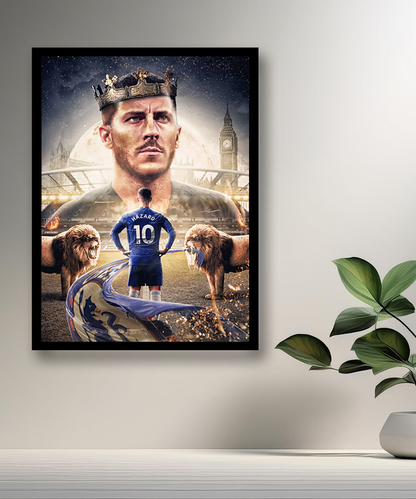 Cadre photo Eden Hazard