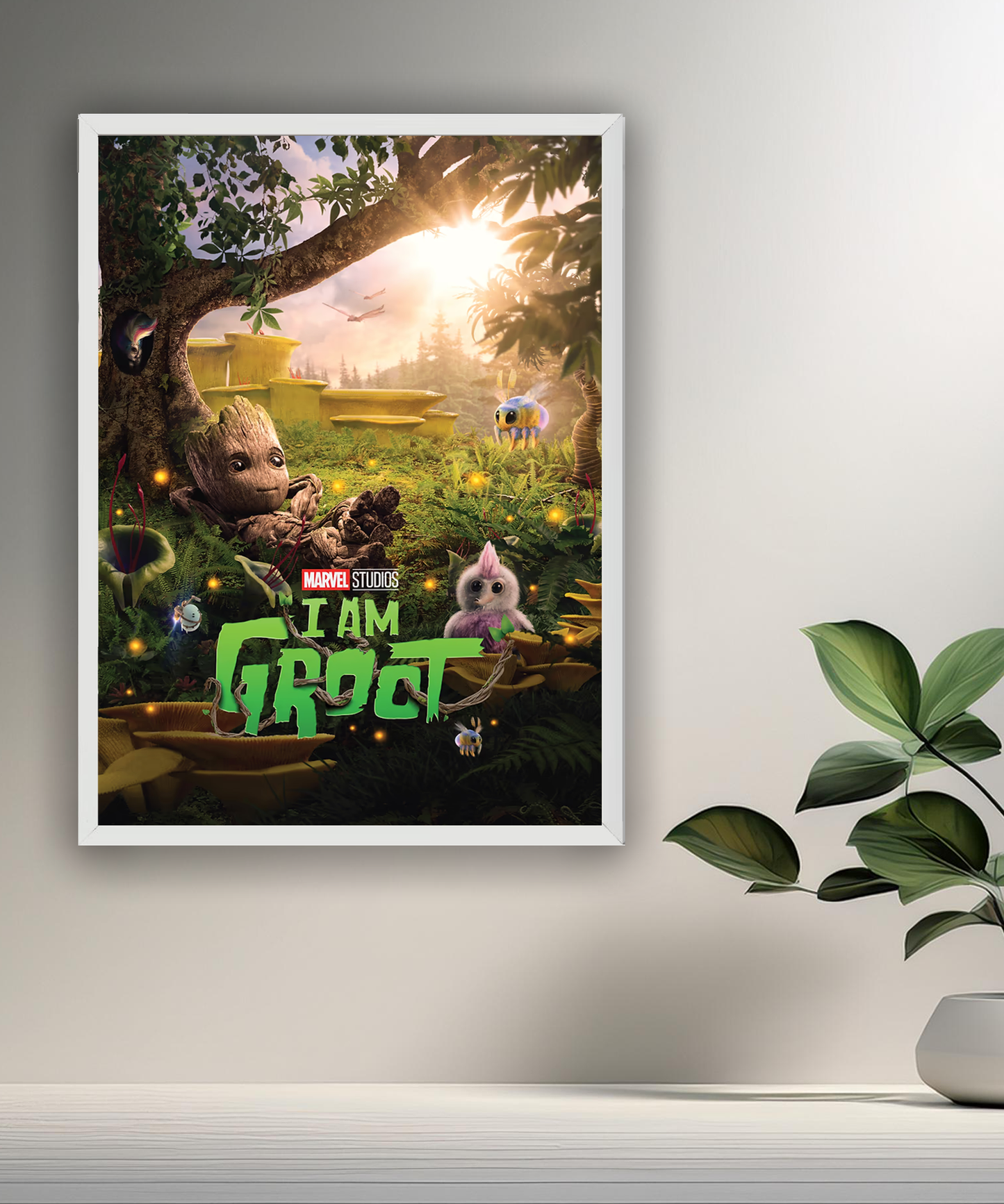Cadre photo I am Groot Marvel