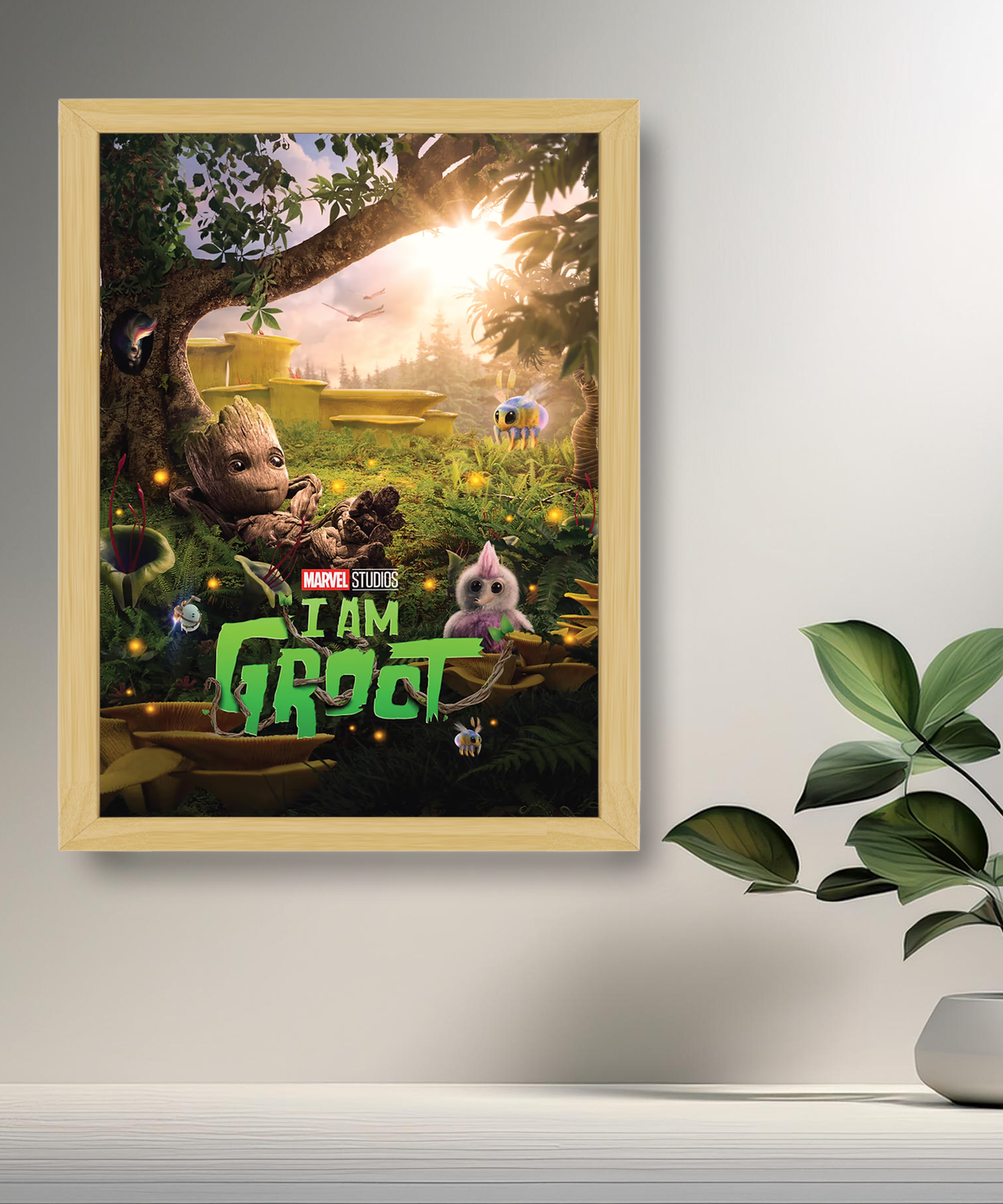 Cadre photo I am Groot Marvel