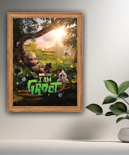 Cadre photo I am Groot Marvel