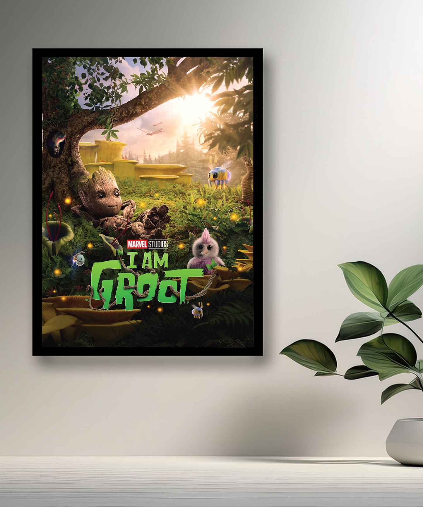 Cadre photo I am Groot Marvel
