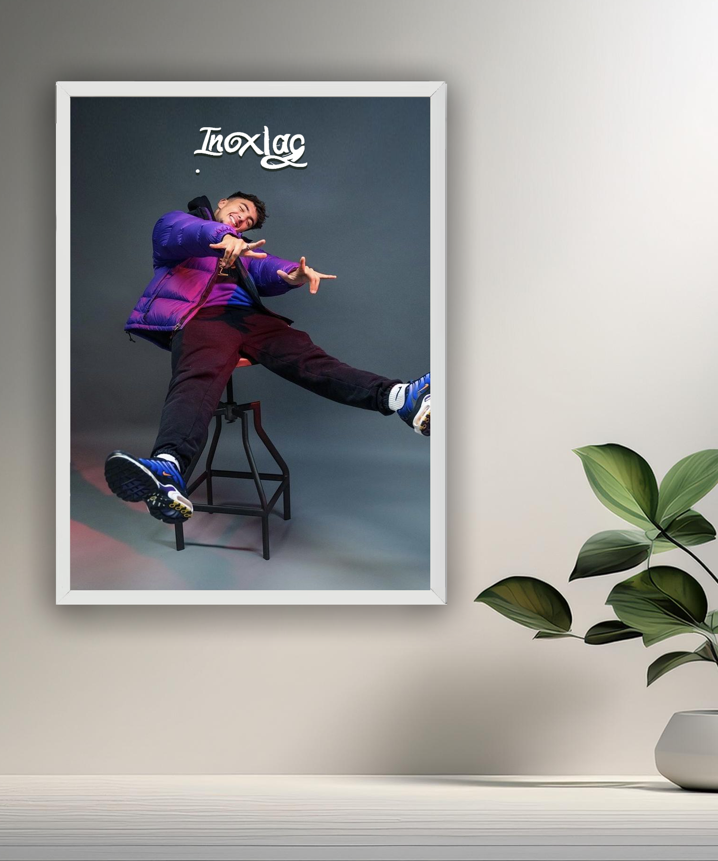 Cadre photo Inoxtag