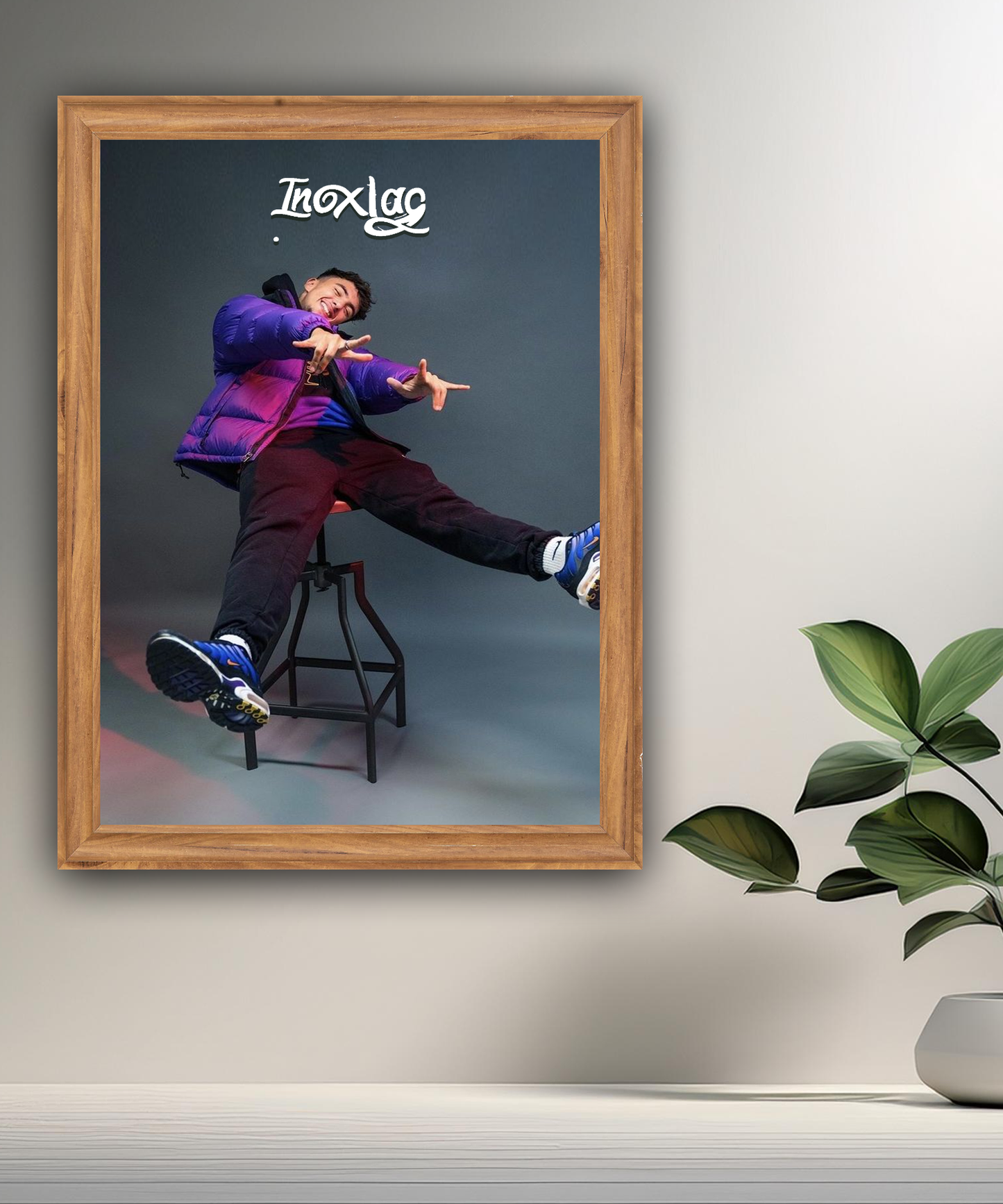 Cadre photo Inoxtag