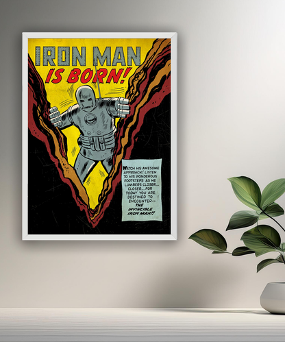 Cadre photo Iron Man Marvel