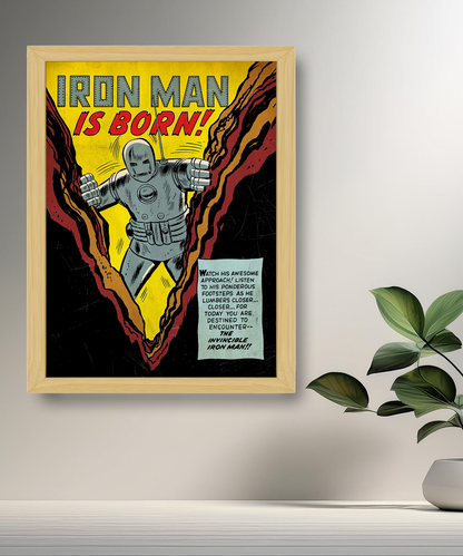 Cadre photo Iron Man Marvel