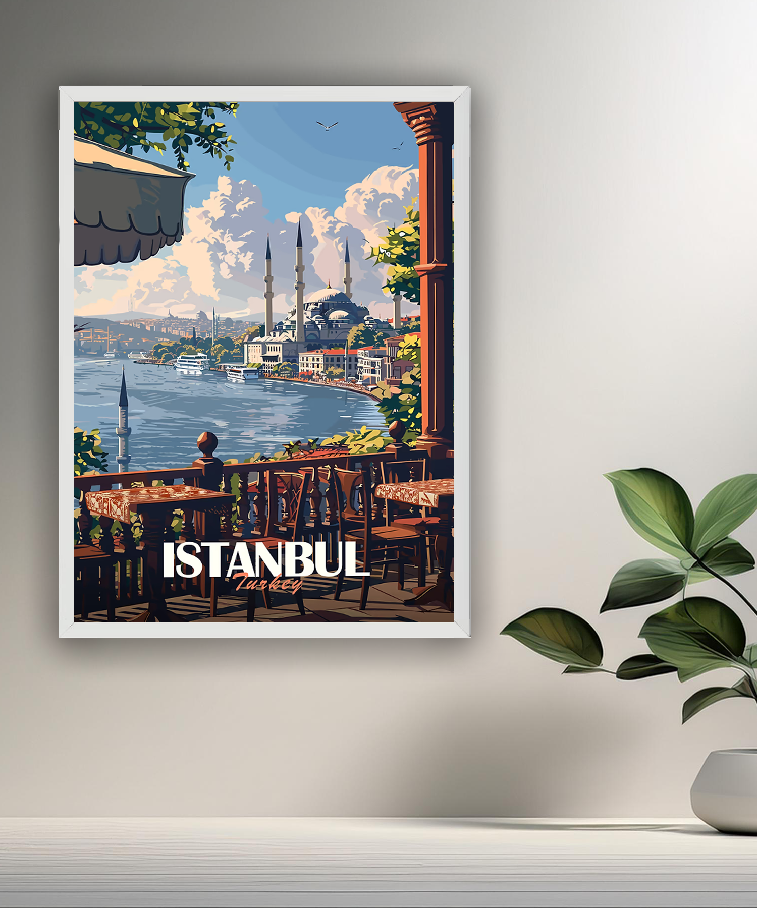 Cadre photo Istanbul Turkey