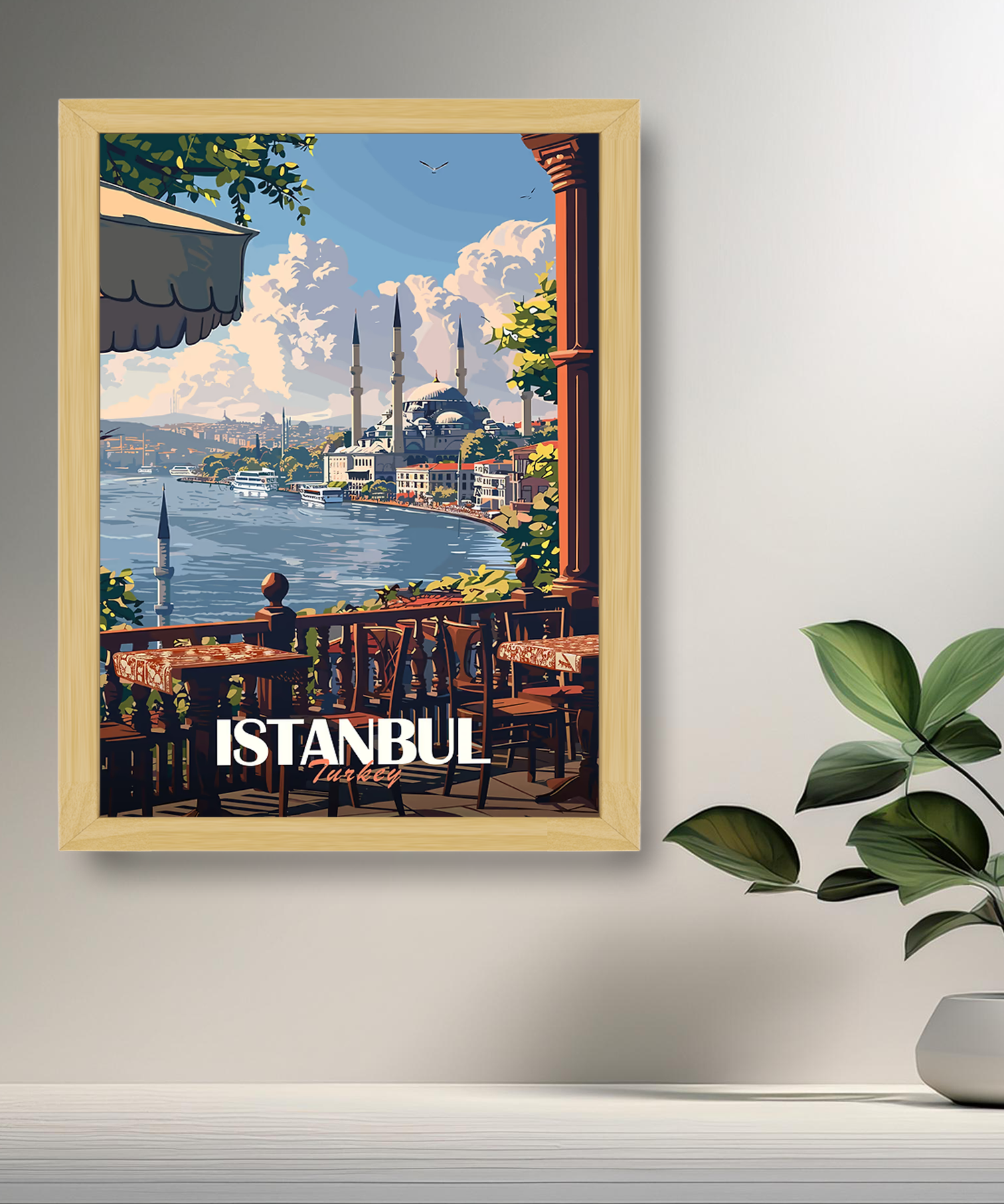 Cadre photo Istanbul Turkey
