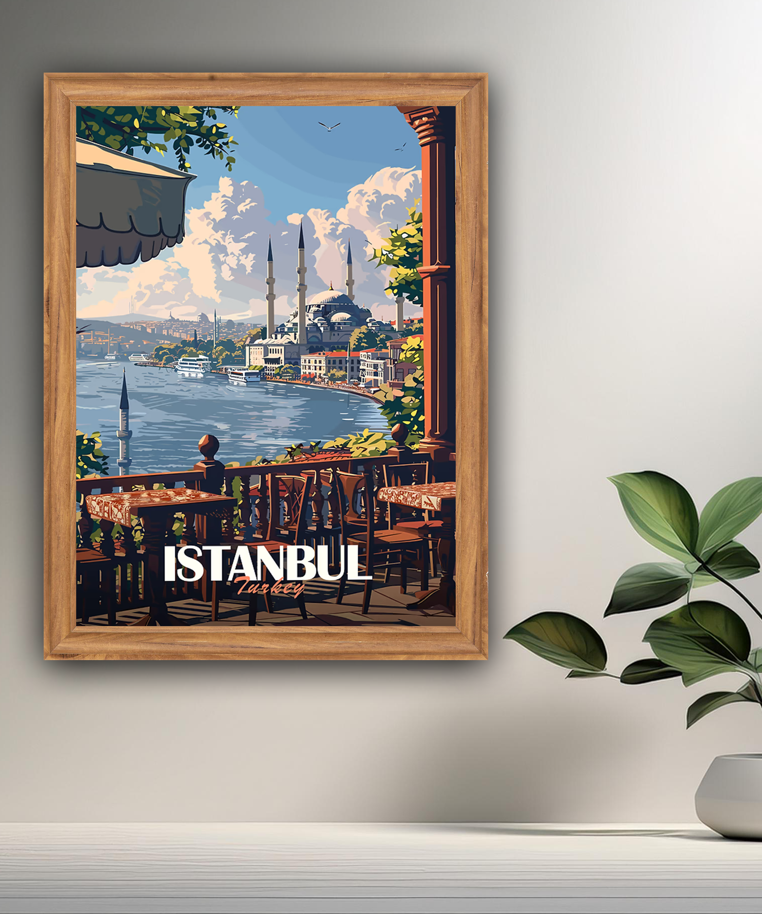 Cadre photo Istanbul Turkey