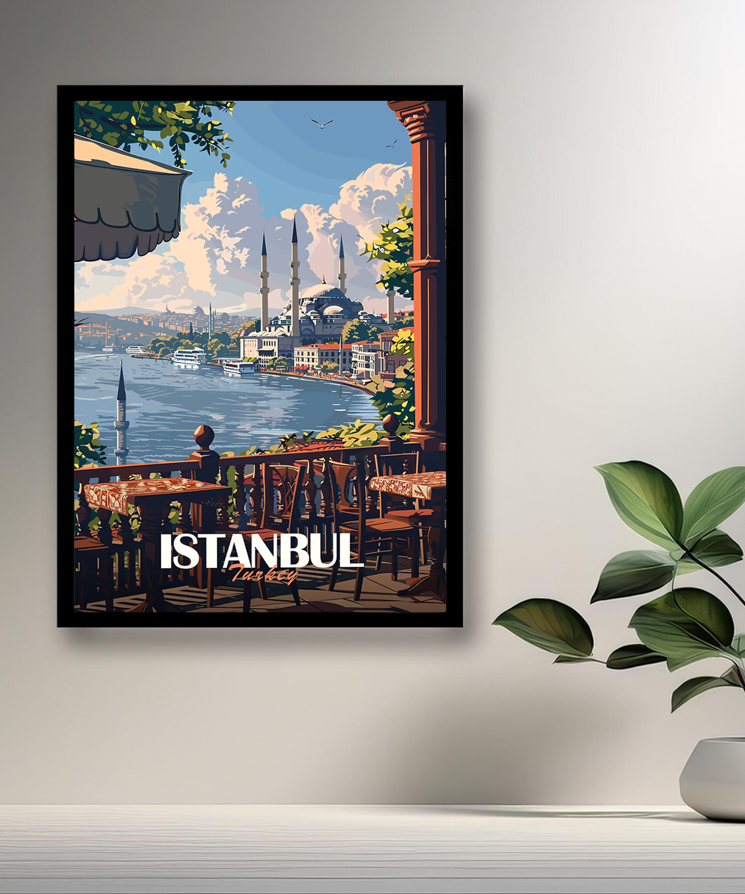 Cadre photo Istanbul Turkey