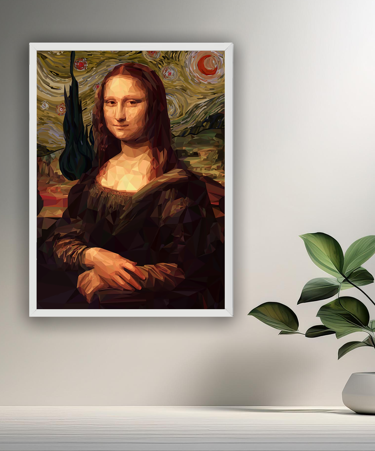 Cadre photo Mona Lisa La Joconde