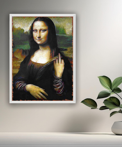 Cadre photo Mona Lisa La Joconde