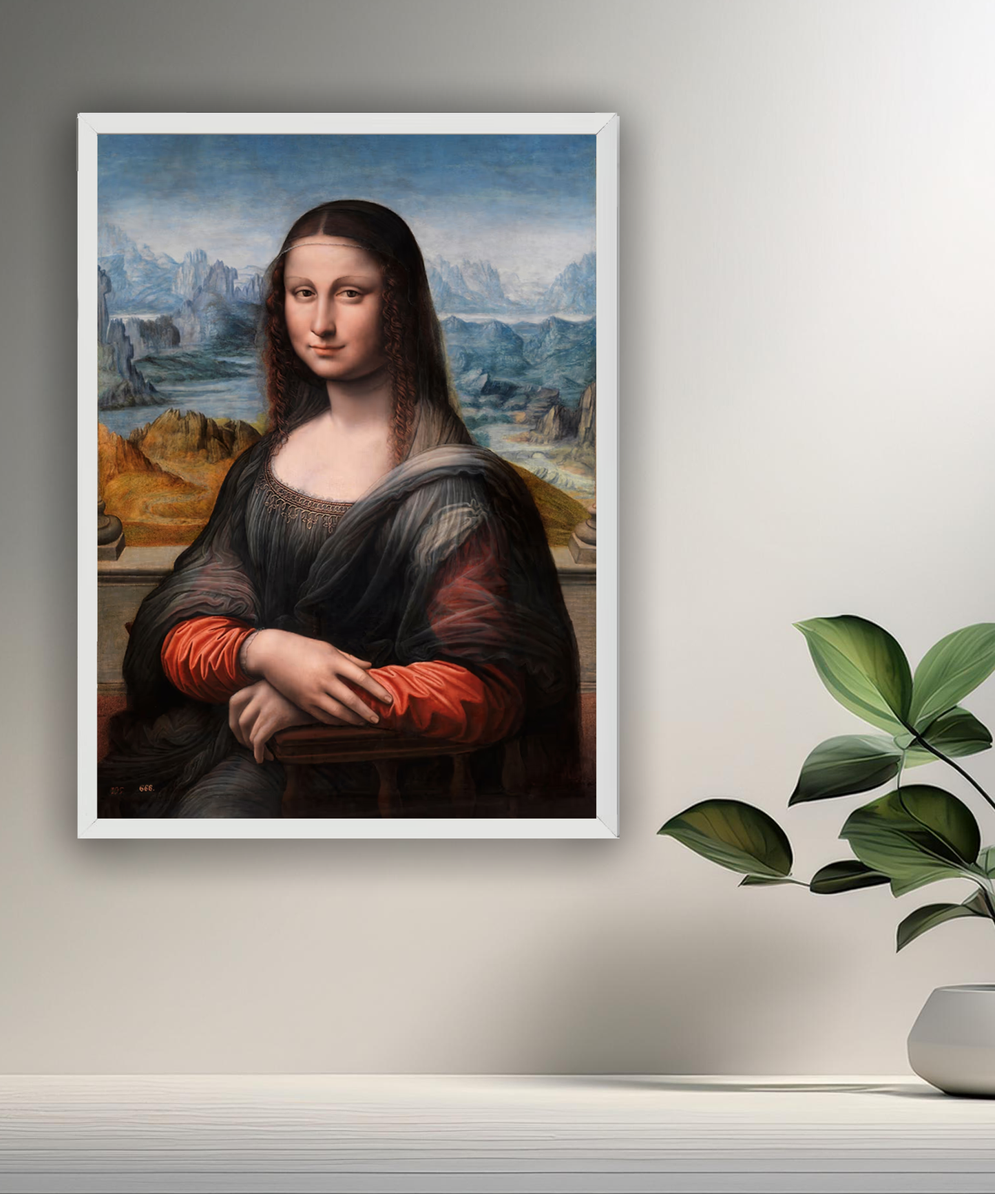 Cadre photo Mona Lisa La Joconde