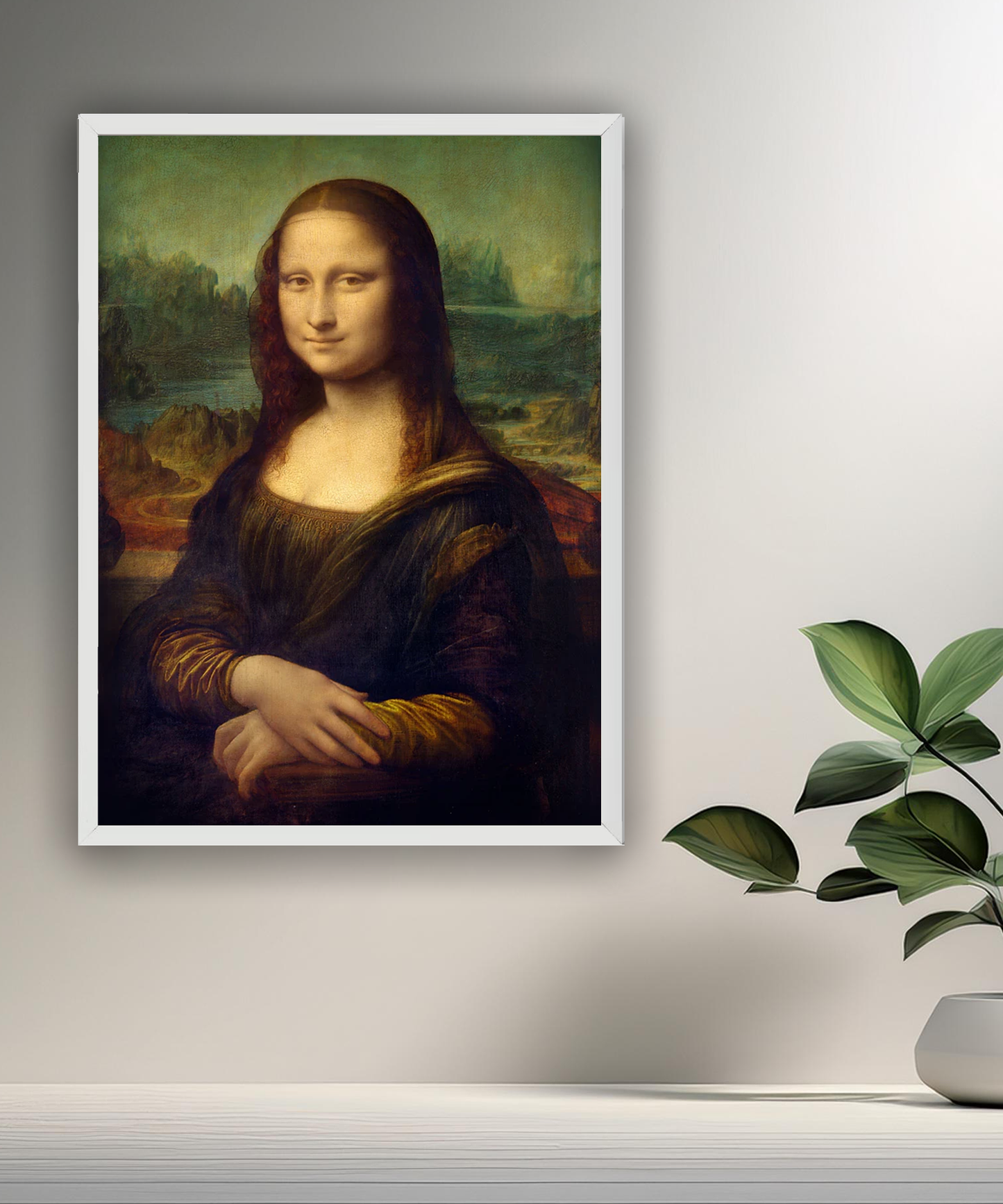 Cadre photo Mona Lisa La Joconde