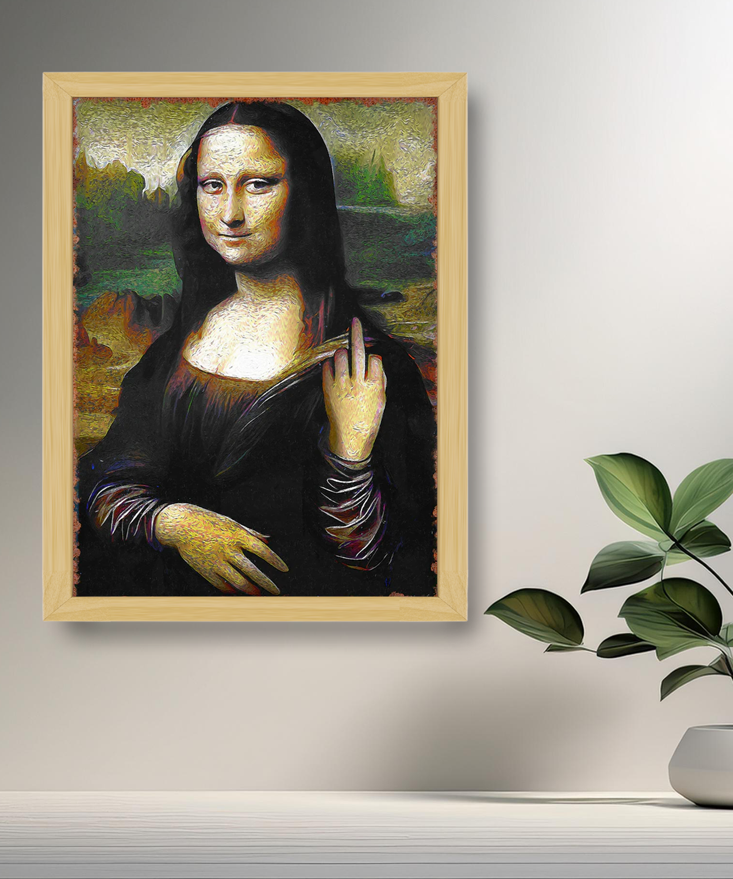 Cadre photo Mona Lisa La Joconde
