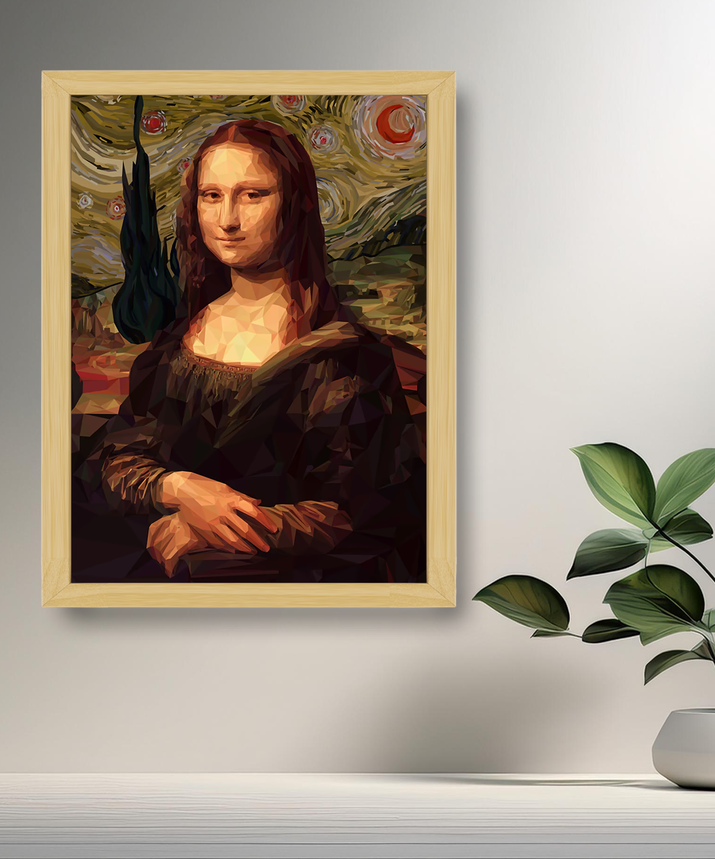 Cadre photo Mona Lisa La Joconde