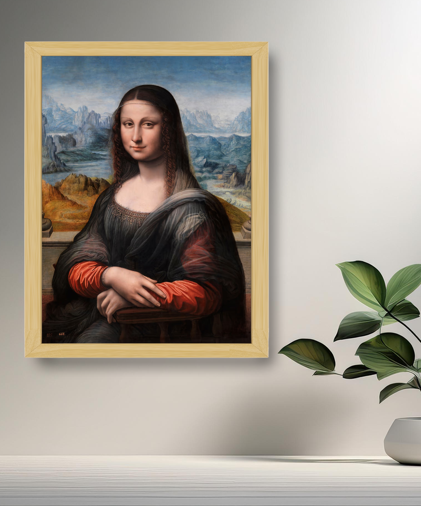 Cadre photo Mona Lisa La Joconde