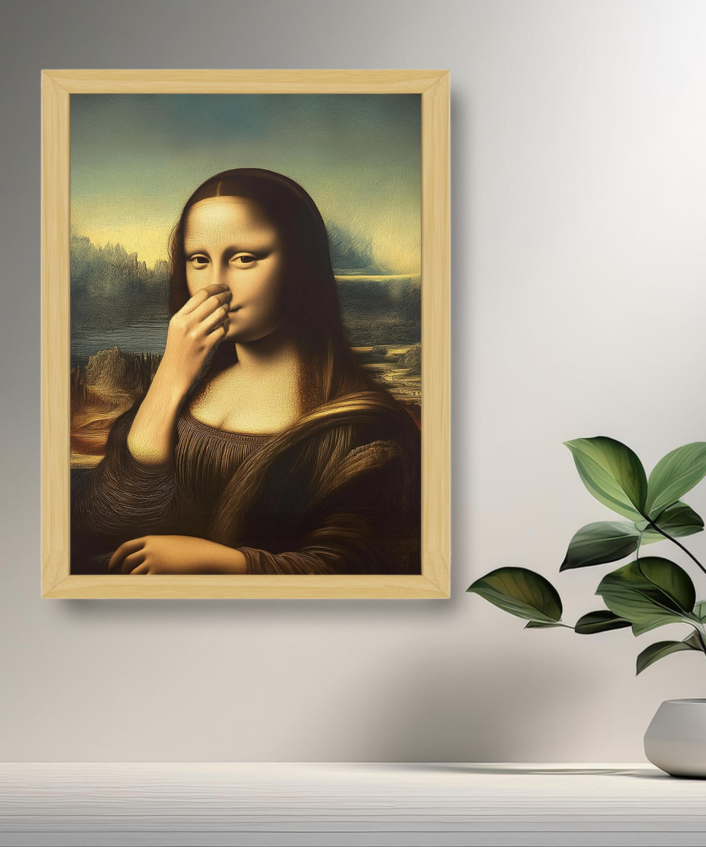 Cadre photo Mona Lisa La Joconde
