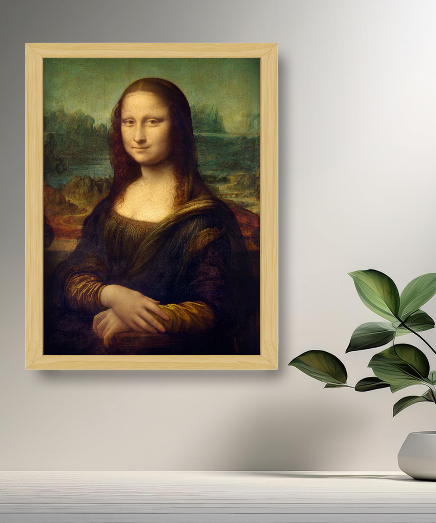 Cadre photo Mona Lisa La Joconde