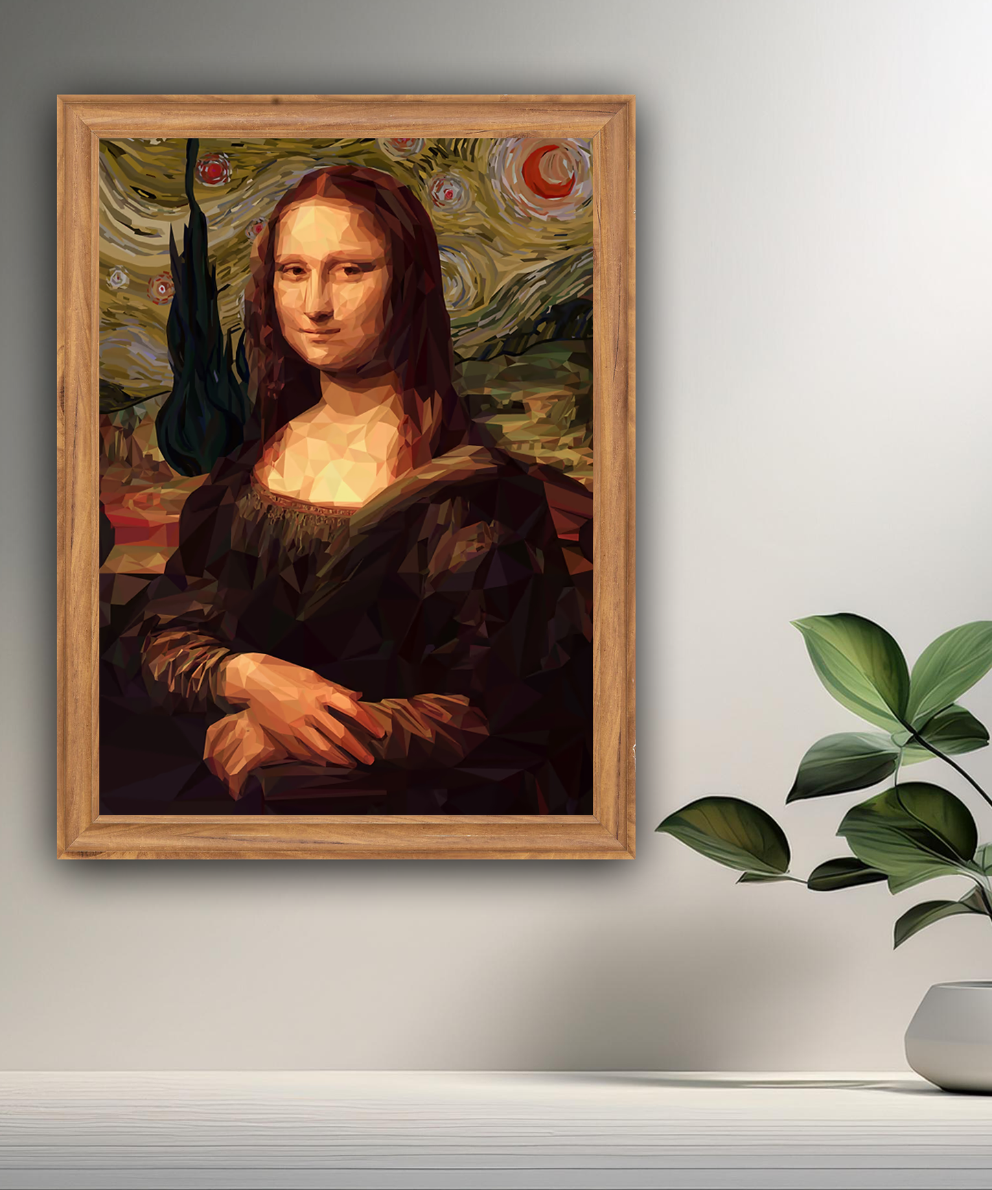 Cadre photo Mona Lisa La Joconde