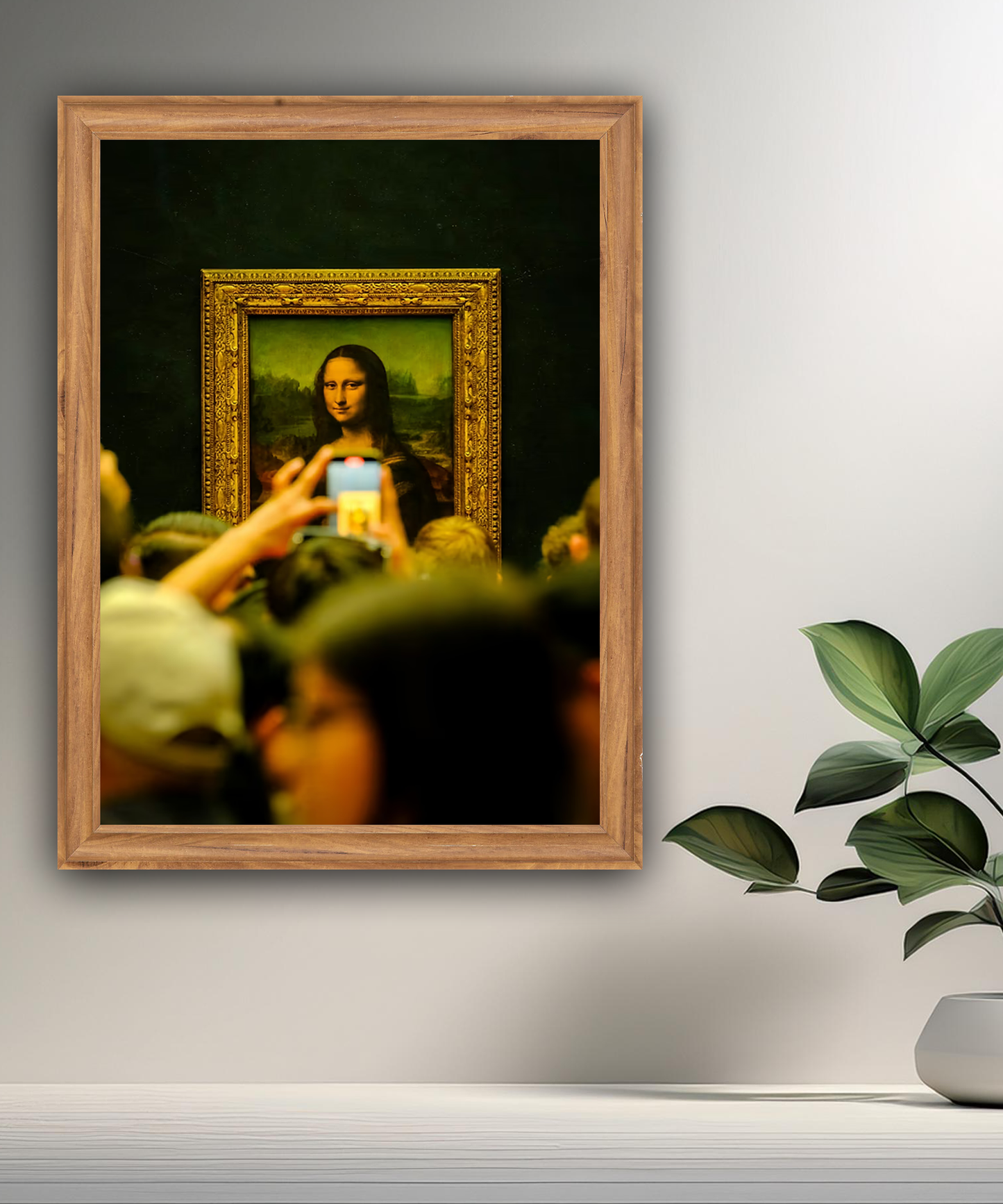 Cadre photo Mona Lisa La Joconde