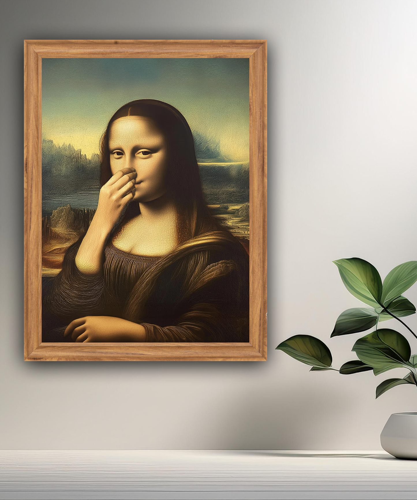 Cadre photo Mona Lisa La Joconde