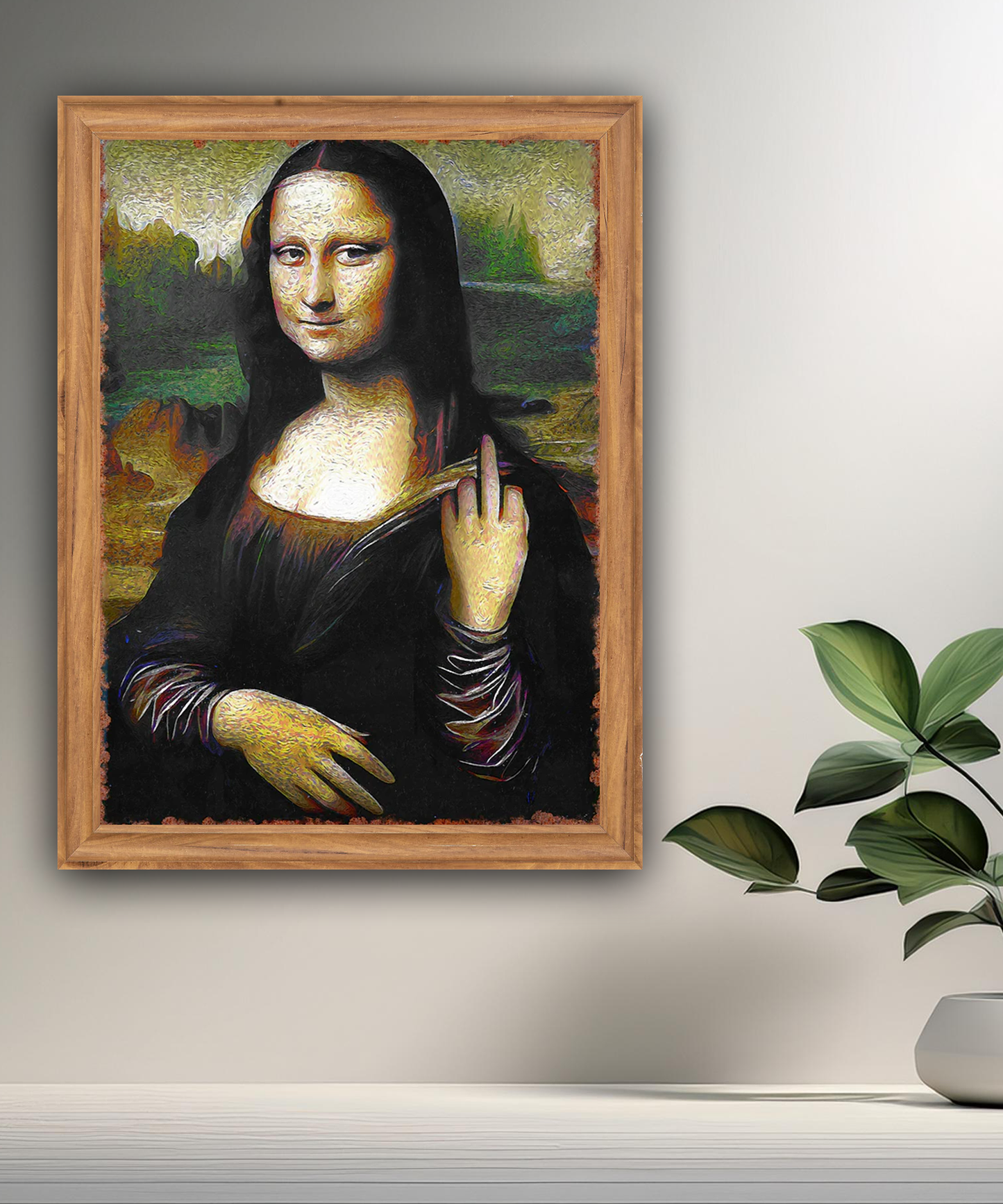 Cadre photo Mona Lisa La Joconde