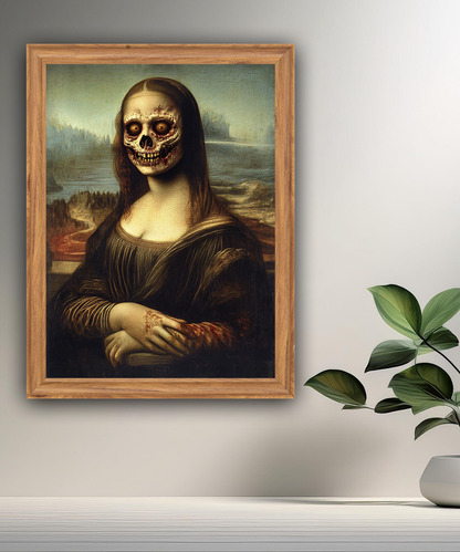 Cadre photo Mona Lisa La Joconde Monster