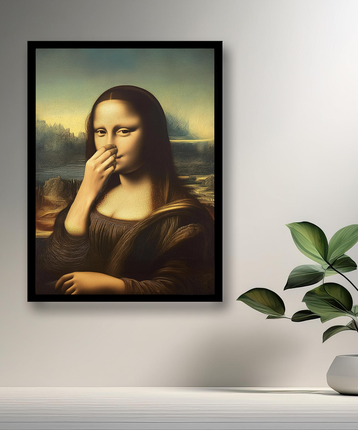 Cadre photo Mona Lisa La Joconde