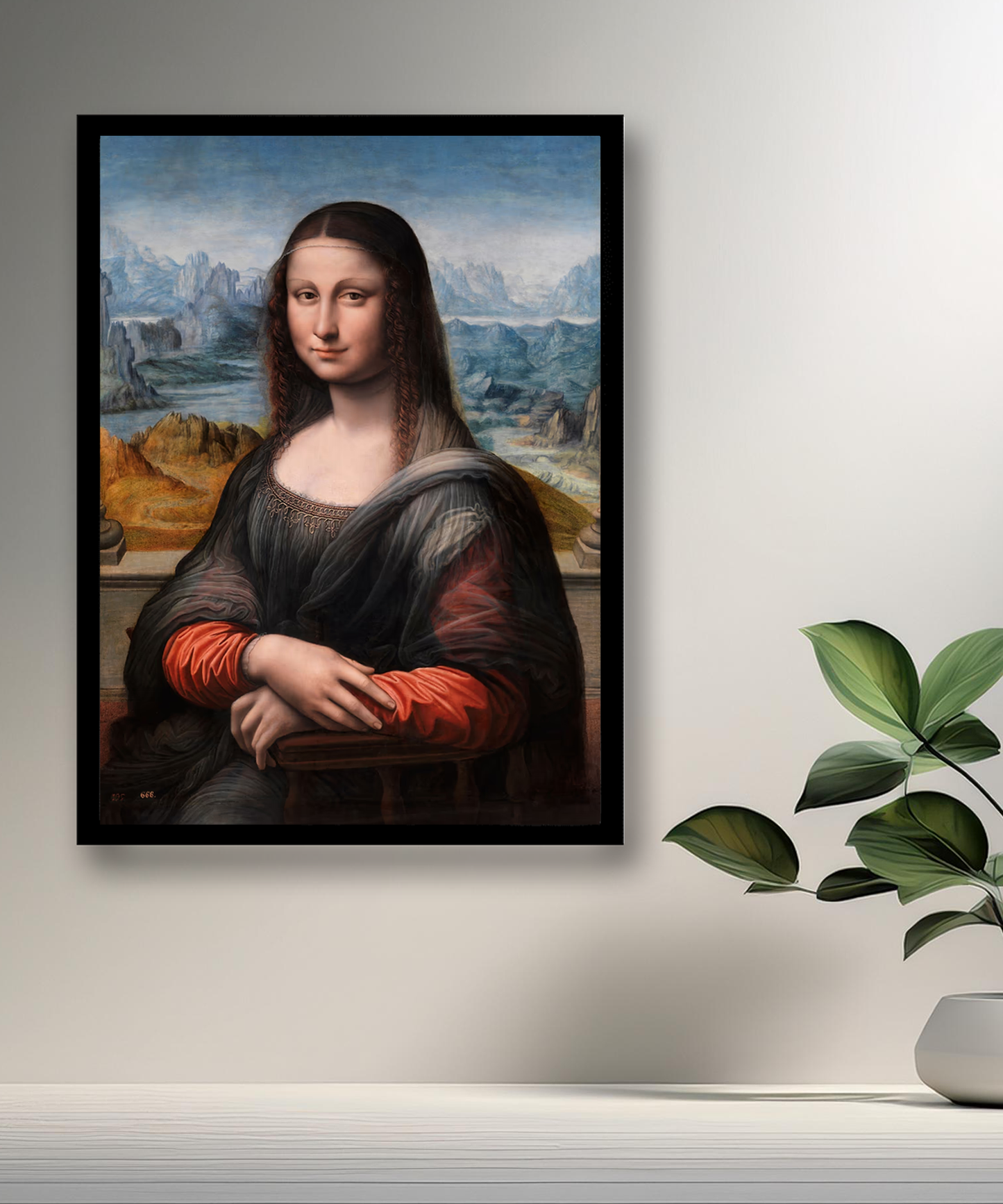 Cadre photo Mona Lisa La Joconde