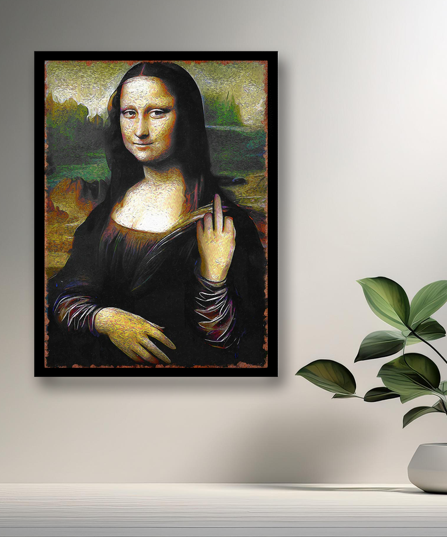 Cadre photo Mona Lisa La Joconde